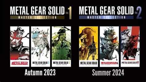 metal gear solid 2 master collection